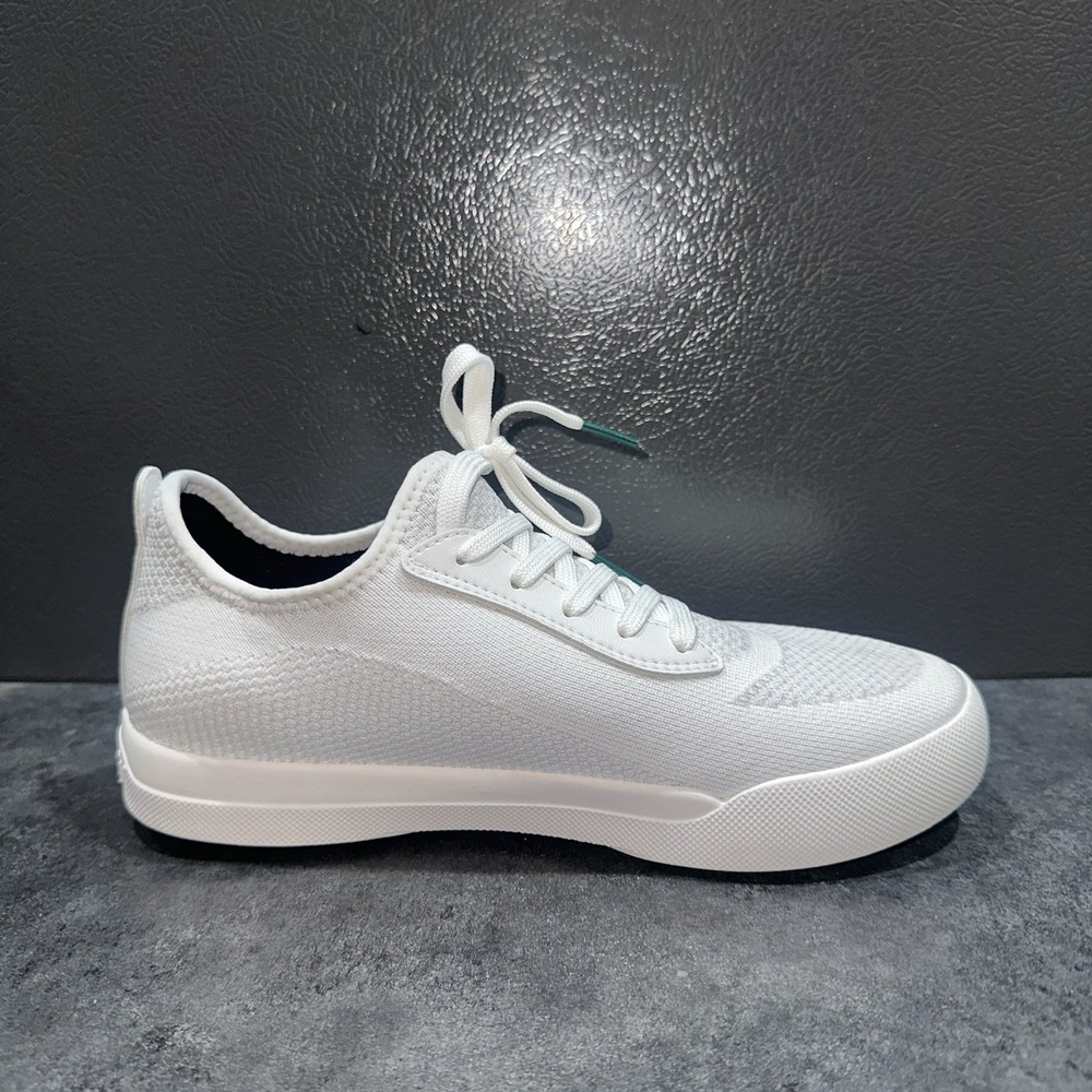 Vessi Weekend Sneaker Womens Size 8 Waterproof Shoes Marble White Spring EUC - Picture 4 of 12